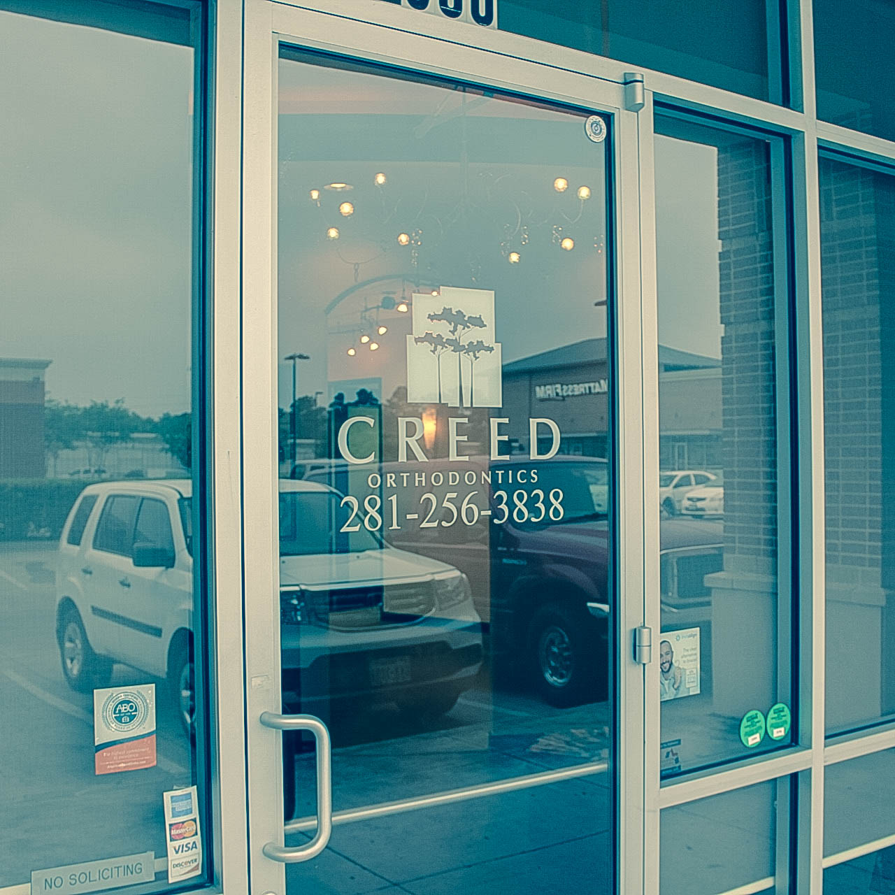 Creed Orthodontics in Cypress Texas - Front Entrance
